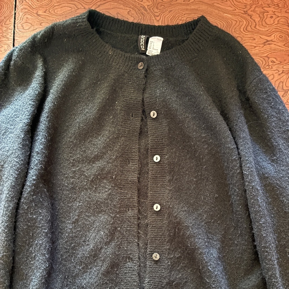 H&M Black Cardigan